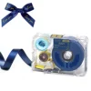 phomemo-12mmx5m-pastel-bluewhitered-ribbon-label-tapes-for-p15a30-4711816 RUBAN BLEU MARINE POUR A30 12x5mm